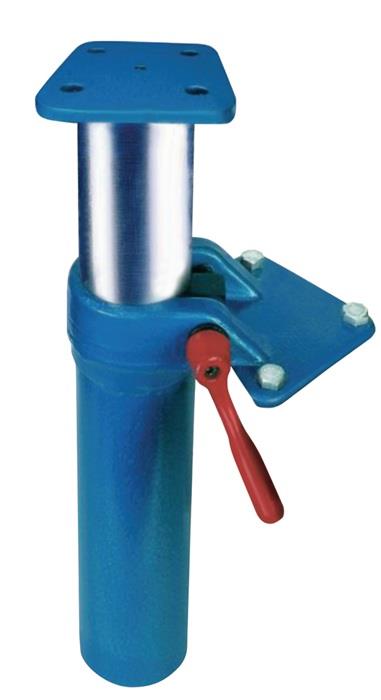 TECWERK 2000830366 Höhenverstellgerät f.Backen-B.120mm f. m.Vierlochbefestigung