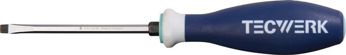 TECWERK 2000827030 Schraubendreher Schneiden-B.5,5mm Klingen-L.100mm 3K-Griff 6-