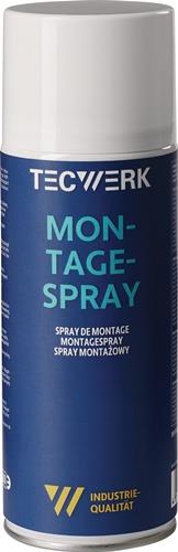 TECWERK 2000354025 Montagespray 400ml gelblich Spraydose TECWERK 2000354025