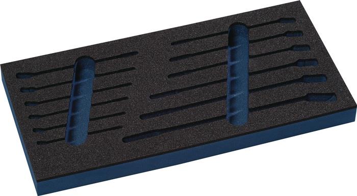 TECWERK 2000871212 Werkzeugmodul Leereinlage 1/3-Modul 2000 871 234 12-tlg.TECWE