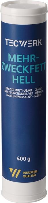 TECWERK 2000355301 Mehrzweckfett 400g hell Kartusche TECWERK 2000355301
