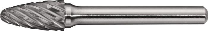 TECWERK 2000868773 Frässtift RBF Special Steel D.6mm Kopf-L.18mm Schaft-D.6mm HM