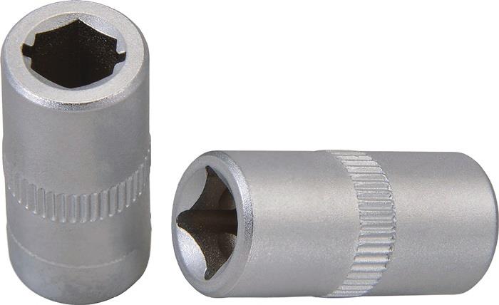 TECWERK 2000821073 Adapter Antriebs-4-KT.1/4 Zoll Antriebs-6-KT.1/4 Zoll L.25mm