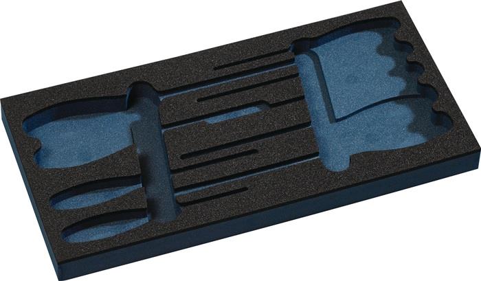 TECWERK 2000871298 Werkzeugmodul Leereinlage 1/3-Modul 2000 871 238 9-tlg.TECWER