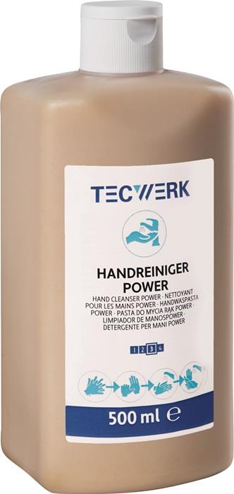 TECWERK 2000386567 Handreiniger Power 500ml seifenfrei,lösemittelfrei ,parfümier