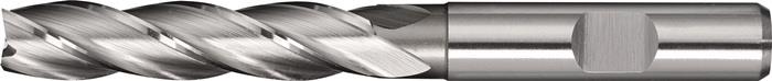 TECWERK  Schaftfräser DIN 844 Typ N Nenn-Ø 10 mm Einsatzlänge 53 mm HSS-Co8 DIN