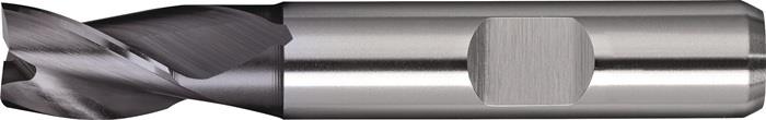 TECWERK  Bohrnutenfräser DIN 327 Typ N Nenn-Ø 3 mm HSS-Co8 TiCN DIN 1835 B Schne