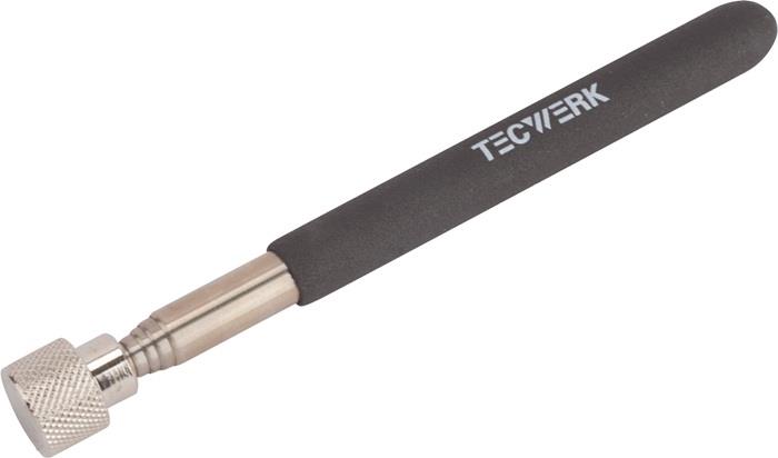 TECWERK 2000829780 Teleskopmagnetheber Gesamt-L.635mm Magnetkopf-D.12mm Trgf.ca.