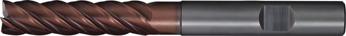 TECWERK 2000866563 Schaftfräser D.5mm Einsatz-L.20mm VHM TiAlN HB Z.4 ext.lang T