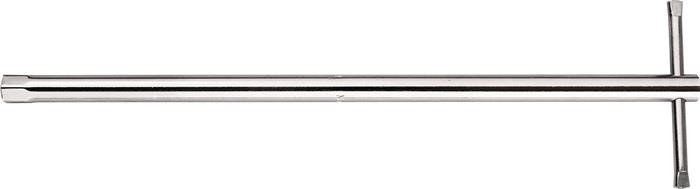 TECWERK 2000823733 Rohrsteckschlüssel SW 10mm L.400mm m.Quergr.verchr.TECWERK 20