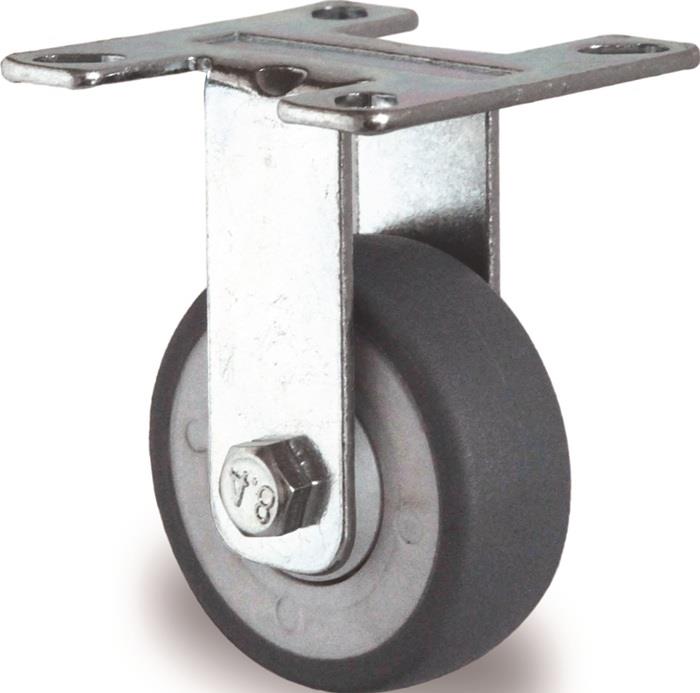 TECWERK 2000276053 Bockrolle 100mm 100kg VG Kugell.77x67mm TECWERK 2000276053