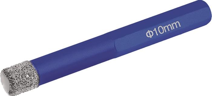 TECWERK  Diamant-Fliesenbohrer PRO HEX Ø 12 mm Länge 63,5 mm 1-teilig Segmentanz