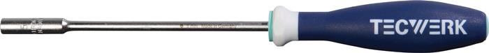 TECWERK 2000827150 Sechskantsteckschlüssel SW 5mm Klingen-L.125mm Gesamt-L.230mm