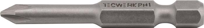 TECWERK 2000829203 Bit 1/4 Zoll PH 2 L.50mm TECWERK 2000829203