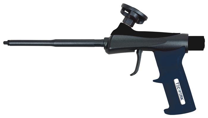 TECWERK 2000264110 1K-Montagepistole Profi Metall f.1K-PU-Pistolenschäume TECWER