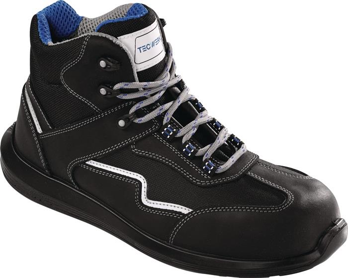 TECWERK  Sicherheitsstiefel Juist Größe 39 W. 11 schwarz S3S FO SR EN ISO 20345: