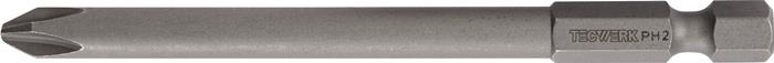 TECWERK 2000829206 Bit 1/4 Zoll PH 2 L.89mm TECWERK 2000829206