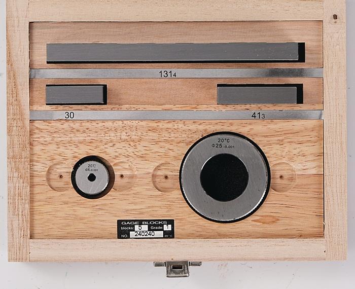 TECWERK  Parallelendmaß-Satz  Toleranzklasse 1 3 teilig Stahl 1 x 41,3 / 1 x 131