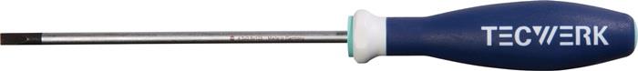 TECWERK 2000827020 Schraubendreher Schneiden-B.4,5mm Klingen-L.125mm 3K-Griff Ru