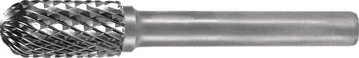 TECWERK 2000868662 Frässtift WRC D.8mm Kopf-L.18mm Schaft-D.6mm HM Verz.Kreuz TE