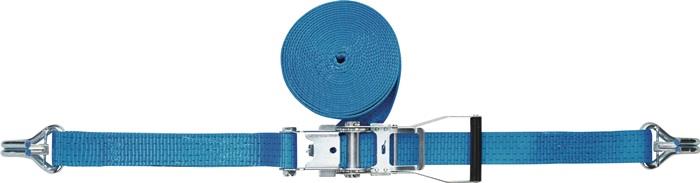 TECWERK 2000365134 Zurrgurt DIN 12195-2 L.10m B.50mm m.Ratsche+Spitzh.m.Sicher u